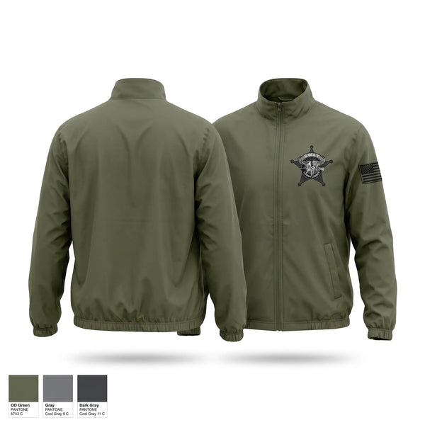 Windbreaker, Lorain County SWAT, Police, Teamtime, Team time, sublimation, custom sports apparel, team uniforms, spirit wear, spiritwear, sports uniforms, custom shirts, team store, custom team store, fundraiser sports, apparel fundraiser