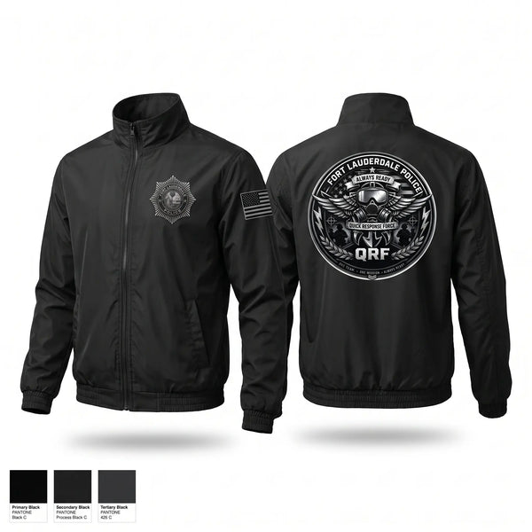 Windbreaker, FLPD QRF, Police, Teamtime, Team time, sublimation, custom sports apparel, team uniforms, spirit wear, spiritwear, sports uniforms, custom shirts, team store, custom team store, fundraiser sports, apparel fundraiser