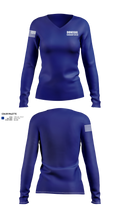 Donegal Township Rifles Women's Long Sleeve V-neck Shirt - 21