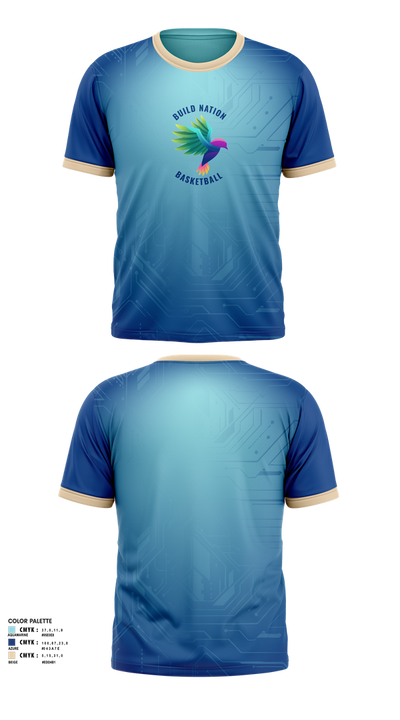 Build Nation Short Sleeve Performance Shirt - 1