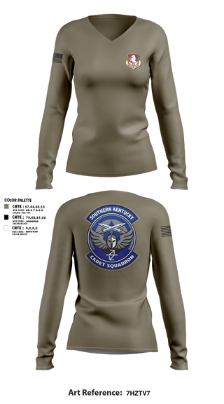 Womens Long Sleeve Vneck Shirt, GLR-KY-300, , Teamtime, Team time, sublimation, custom sports apparel, team uniforms, spirit wear, spiritwear, sports uniforms, custom shirts, team store, custom team store, fundraiser sports, apparel fundraiser
