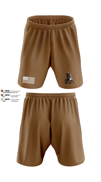 MESG-1 71337313 Athletic Shorts With Pockets - 100