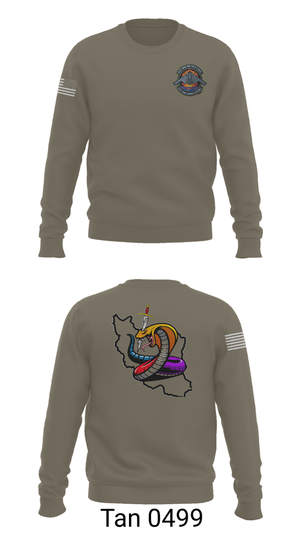 Crew Neck Sweatshirt, Iran DCIT, Army, Teamtime, Team time, sublimation, custom sports apparel, team uniforms, spirit wear, spiritwear, sports uniforms, custom shirts, team store, custom team store, fundraiser sports, apparel fundraiser