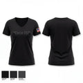 Waco ISD 38093223 Women's Short Sleeve V-neck Shirt - 1