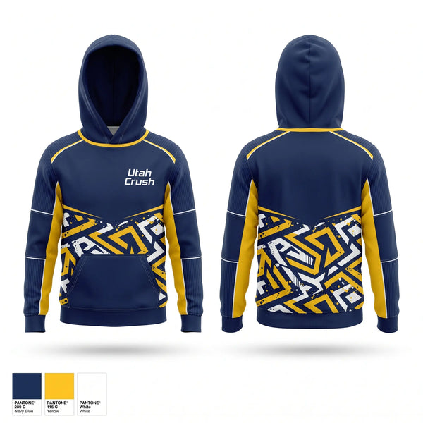Hoodie, Utah Crush, Baseball, Teamtime, Team time, sublimation, custom sports apparel, team uniforms, spirit wear, spiritwear, sports uniforms, custom shirts, team store, custom team store, fundraiser sports, apparel fundraiser
