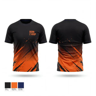 Short Sleeve Performance Shirt, BORN 2 HOOP, Men's Basketball, Teamtime, Team time, sublimation, custom sports apparel, team uniforms, spirit wear, spiritwear, sports uniforms, custom shirts, team store, custom team store, fundraiser sports, apparel fundraiser