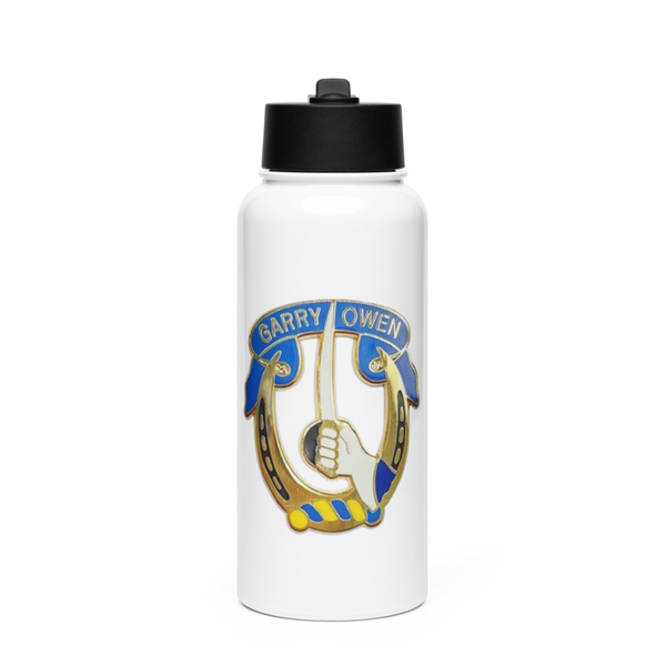 Comanche 89610805 Stainless Steel Water Bottle with a Straw Lid