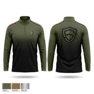 Quarter Zip Jacket, Dana Safety Supply, Police, Teamtime, Team time, sublimation, custom sports apparel, team uniforms, spirit wear, spiritwear, sports uniforms, custom shirts, team store, custom team store, fundraiser sports, apparel fundraiser