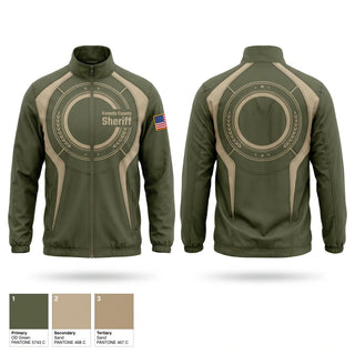 Windbreaker, Kenedy County Sheriff, Police, Teamtime, Team time, sublimation, custom sports apparel, team uniforms, spirit wear, spiritwear, sports uniforms, custom shirts, team store, custom team store, fundraiser sports, apparel fundraiser