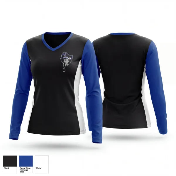 Womens Long Sleeve Vneck Shirt, Lady Bucs Softball, Softball, Teamtime, Team time, sublimation, custom sports apparel, team uniforms, spirit wear, spiritwear, sports uniforms, custom shirts, team store, custom team store, fundraiser sports, apparel fundraiser