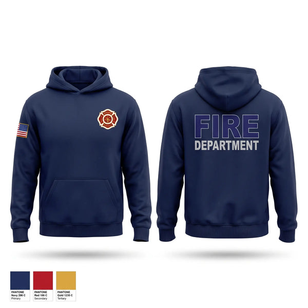 Hoodie, Newport Fire and EMS, Fire Department, Teamtime, Team time, sublimation, custom sports apparel, team uniforms, spirit wear, spiritwear, sports uniforms, custom shirts, team store, custom team store, fundraiser sports, apparel fundraiser