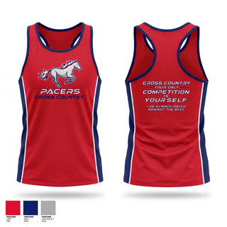 Mens Track Singlet, Plaza Park, Cross Country, Teamtime, Team time, sublimation, custom sports apparel, team uniforms, spirit wear, spiritwear, sports uniforms, custom shirts, team store, custom team store, fundraiser sports, apparel fundraiser