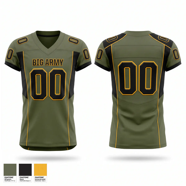 Football Jersey, BIG ARMY, , Teamtime, Team time, sublimation, custom sports apparel, team uniforms, spirit wear, spiritwear, sports uniforms, custom shirts, team store, custom team store, fundraiser sports, apparel fundraiser
