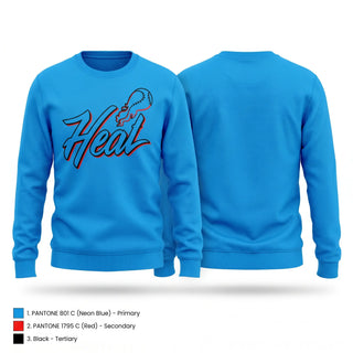 Crew Neck Sweatshirt, Heat, Baseball, Teamtime, Team time, sublimation, custom sports apparel, team uniforms, spirit wear, spiritwear, sports uniforms, custom shirts, team store, custom team store, fundraiser sports, apparel fundraiser