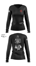 Templars 53460002 Women's Long Sleeve V-neck Shirt - 2 (1)