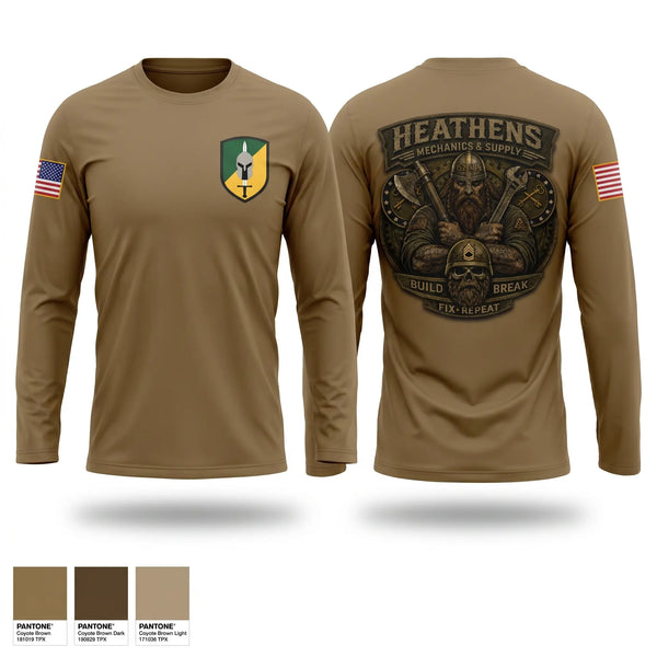 Long Sleeve Performance Shirt, 152 mp co, Army, Teamtime, Team time, sublimation, custom sports apparel, team uniforms, spirit wear, spiritwear, sports uniforms, custom shirts, team store, custom team store, fundraiser sports, apparel fundraiser