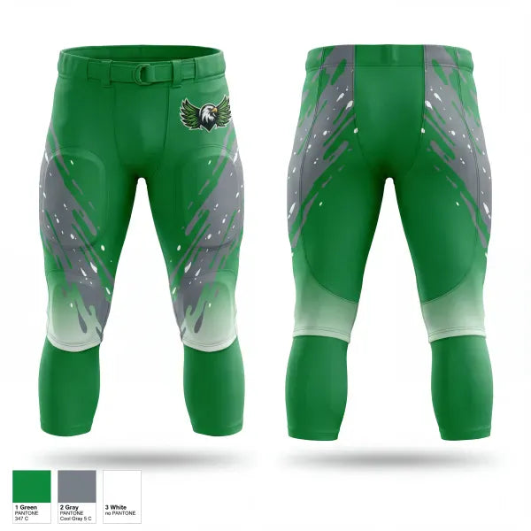 Football Pants, RVa eagles, , Teamtime, Team time, sublimation, custom sports apparel, team uniforms, spirit wear, spiritwear, sports uniforms, custom shirts, team store, custom team store, fundraiser sports, apparel fundraiser