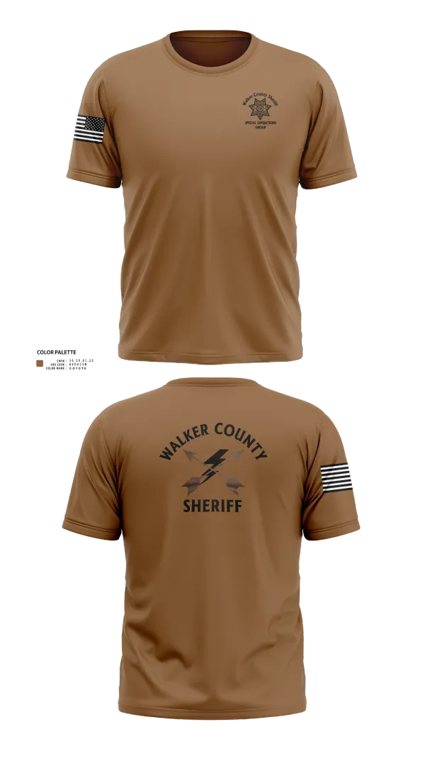 Old School Cotton Feel Shirt, Walker County Sheriff SOG Team, , Teamtime, Team time, sublimation, custom sports apparel, team uniforms, spirit wear, spiritwear, sports uniforms, custom shirts, team store, custom team store, fundraiser sports, apparel fundraiser