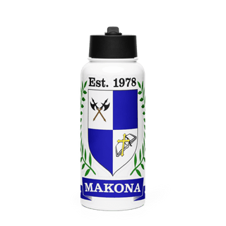 Flex fitting 91852503 Stainless Steel Water Bottle with a Straw Lid