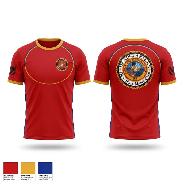 Short Sleeve Performance Shirt, DELTA FORCE MARINE CADETS, Marines, Teamtime, Team time, sublimation, custom sports apparel, team uniforms, spirit wear, spiritwear, sports uniforms, custom shirts, team store, custom team store, fundraiser sports, apparel fundraiser