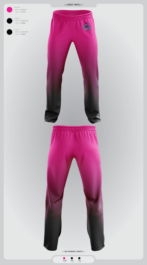 Sweatpants, Lady Storm, Women's Basketball, Teamtime, Team time, sublimation, custom sports apparel, team uniforms, spirit wear, spiritwear, sports uniforms, custom shirts, team store, custom team store, fundraiser sports, apparel fundraiser