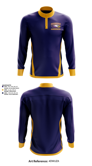 Quarter Zip Jacket, Harrisburg High School Girls Basketball, Women's Basketball, Teamtime, Team time, sublimation, custom sports apparel, team uniforms, spirit wear, spiritwear, sports uniforms, custom shirts, team store, custom team store, fundraiser sports, apparel fundraiser