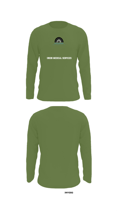 Union Medical Services 64741548 Long Sleeve Performance Shirt 52