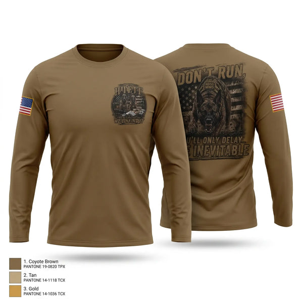 Long Sleeve Performance Shirt, NBSD MWD, Navy, Teamtime, Team time, sublimation, custom sports apparel, team uniforms, spirit wear, spiritwear, sports uniforms, custom shirts, team store, custom team store, fundraiser sports, apparel fundraiser