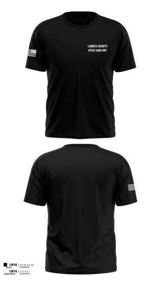 Old School Cotton Feel Shirt, Lubbock Sheriffs Office Gang Unit, Police, Teamtime, Team time, sublimation, custom sports apparel, team uniforms, spirit wear, spiritwear, sports uniforms, custom shirts, team store, custom team store, fundraiser sports, apparel fundraiser