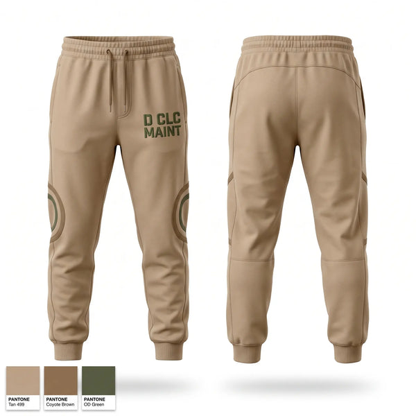 Sweatpants, D CLC MAINT, Army, Teamtime, Team time, sublimation, custom sports apparel, team uniforms, spirit wear, spiritwear, sports uniforms, custom shirts, team store, custom team store, fundraiser sports, apparel fundraiser