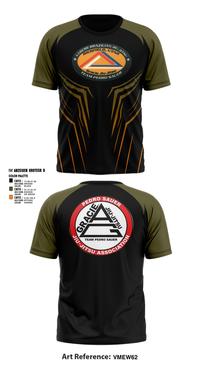 Xtreme Brazilian Jiu Jitsu 9348436 Short Sleeve Performance Shirt - 3