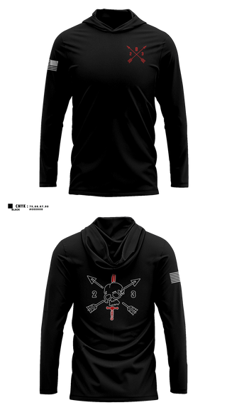 Long Sleeve hooded sunshirt, B/2/3, Army, Teamtime, Team time, sublimation, custom sports apparel, team uniforms, spirit wear, spiritwear, sports uniforms, custom shirts, team store, custom team store, fundraiser sports, apparel fundraiser