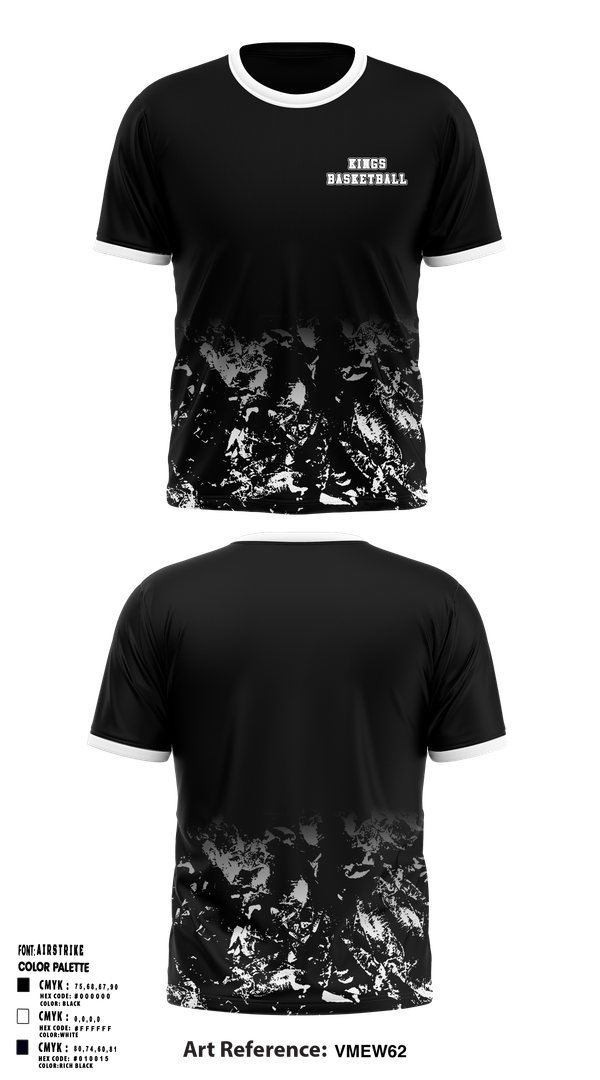 Short Sleeve Performance Shirt, KINGS, Men's Basketball, Teamtime, Team time, sublimation, custom sports apparel, team uniforms, spirit wear, spiritwear, sports uniforms, custom shirts, team store, custom team store, fundraiser sports, apparel fundraiser