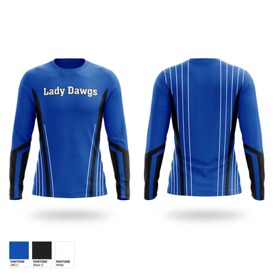 Lady Dawgs Long Sleeve Performance Shirt - 1