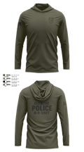GLENCOE POLICE DEPARTMENT K9 67742238 Long Sleeve Performance Shirt with hood - 5