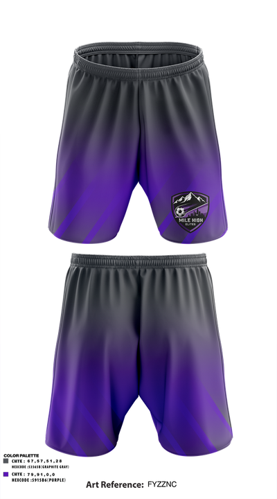 Mile High Elites FC 84991839 Athletic Shorts With Pockets - 11