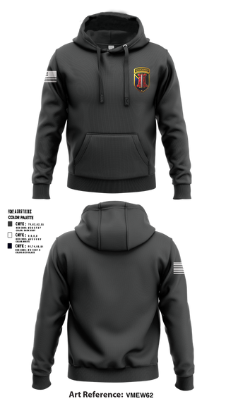 Hoodie, 204th MEB Mountaineers, Army, Teamtime, Team time, sublimation, custom sports apparel, team uniforms, spirit wear, spiritwear, sports uniforms, custom shirts, team store, custom team store, fundraiser sports, apparel fundraiser