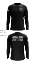 Livingston Co Sheriff K9 Long Sleeve Performance Shirt - 7