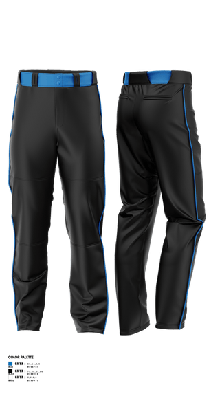 Baseball Pants, Mulberry Panthers, Baseball, Teamtime, Team time, sublimation, custom sports apparel, team uniforms, spirit wear, spiritwear, sports uniforms, custom shirts, team store, custom team store, fundraiser sports, apparel fundraiser