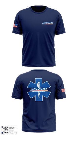 Short Sleeve Performance Shirt, Haynes EMS, EMS/EMT, Teamtime, Team time, sublimation, custom sports apparel, team uniforms, spirit wear, spiritwear, sports uniforms, custom shirts, team store, custom team store, fundraiser sports, apparel fundraiser