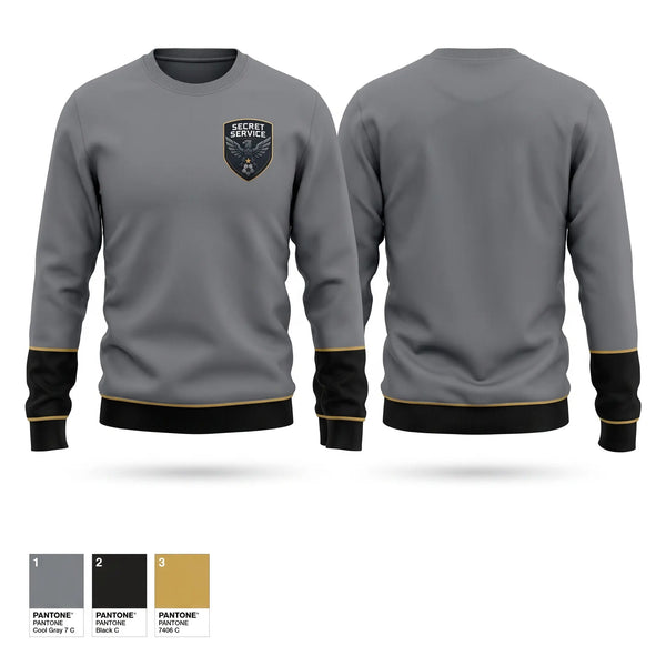 Crew Neck Sweatshirt, Secret Service, Men's Soccer, Teamtime, Team time, sublimation, custom sports apparel, team uniforms, spirit wear, spiritwear, sports uniforms, custom shirts, team store, custom team store, fundraiser sports, apparel fundraiser
