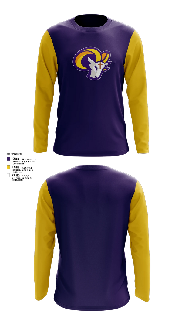 Long Sleeve Performance Shirt, RAMS OPP, Men's Basketball, Teamtime, Team time, sublimation, custom sports apparel, team uniforms, spirit wear, spiritwear, sports uniforms, custom shirts, team store, custom team store, fundraiser sports, apparel fundraiser