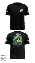 Tinker Fire Department Station 4 Short Sleeve Performance Shirt - 100