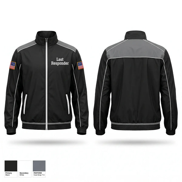 Windbreaker, Last Responder, Police, Teamtime, Team time, sublimation, custom sports apparel, team uniforms, spirit wear, spiritwear, sports uniforms, custom shirts, team store, custom team store, fundraiser sports, apparel fundraiser