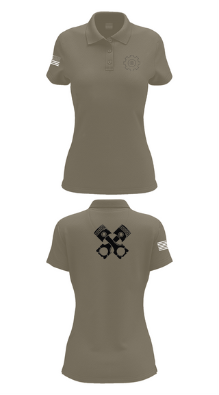 Womens Short Sleeve Performance Polo, ENGINEMEN, , Teamtime, Team time, sublimation, custom sports apparel, team uniforms, spirit wear, spiritwear, sports uniforms, custom shirts, team store, custom team store, fundraiser sports, apparel fundraiser
