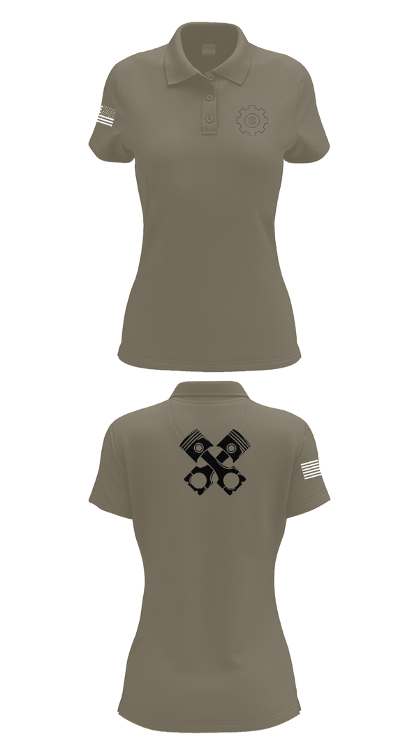 Womens Short Sleeve Performance Polo, ENGINEMEN, , Teamtime, Team time, sublimation, custom sports apparel, team uniforms, spirit wear, spiritwear, sports uniforms, custom shirts, team store, custom team store, fundraiser sports, apparel fundraiser