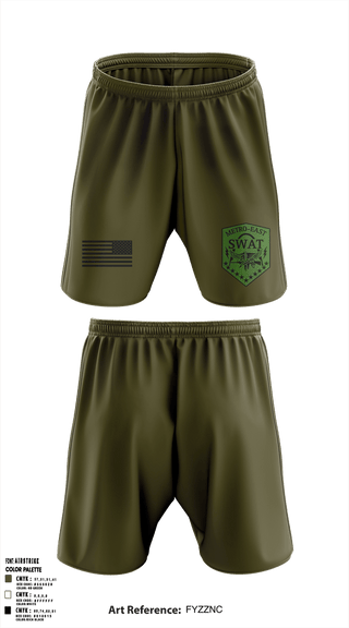 Athletic Shorts With Pockets, Metro East Swat, Police, Teamtime, Team time, sublimation, custom sports apparel, team uniforms, spirit wear, spiritwear, sports uniforms, custom shirts, team store, custom team store, fundraiser sports, apparel fundraiser
