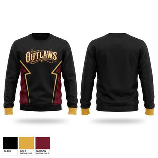 Crew Neck Sweatshirt, Outlaws, Softball, Teamtime, Team time, sublimation, custom sports apparel, team uniforms, spirit wear, spiritwear, sports uniforms, custom shirts, team store, custom team store, fundraiser sports, apparel fundraiser