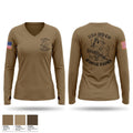 113th MP CO 87551303 Women's Long Sleeve V-neck Shirt - 1
