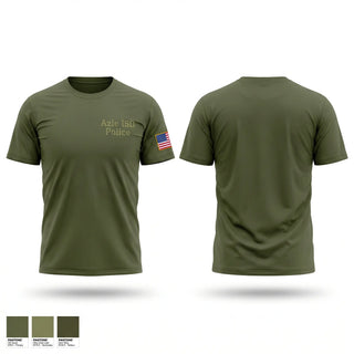 Old School Cotton Feel Shirt, Azle ISD Police, Police, Teamtime, Team time, sublimation, custom sports apparel, team uniforms, spirit wear, spiritwear, sports uniforms, custom shirts, team store, custom team store, fundraiser sports, apparel fundraiser